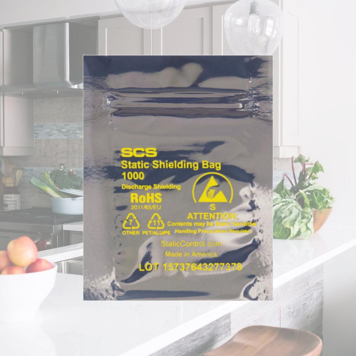 Picture of Box Partners STC314 4 x 5 in. 3.1 Mil Reclosable Static Shielding Bags Case, Pack of 100