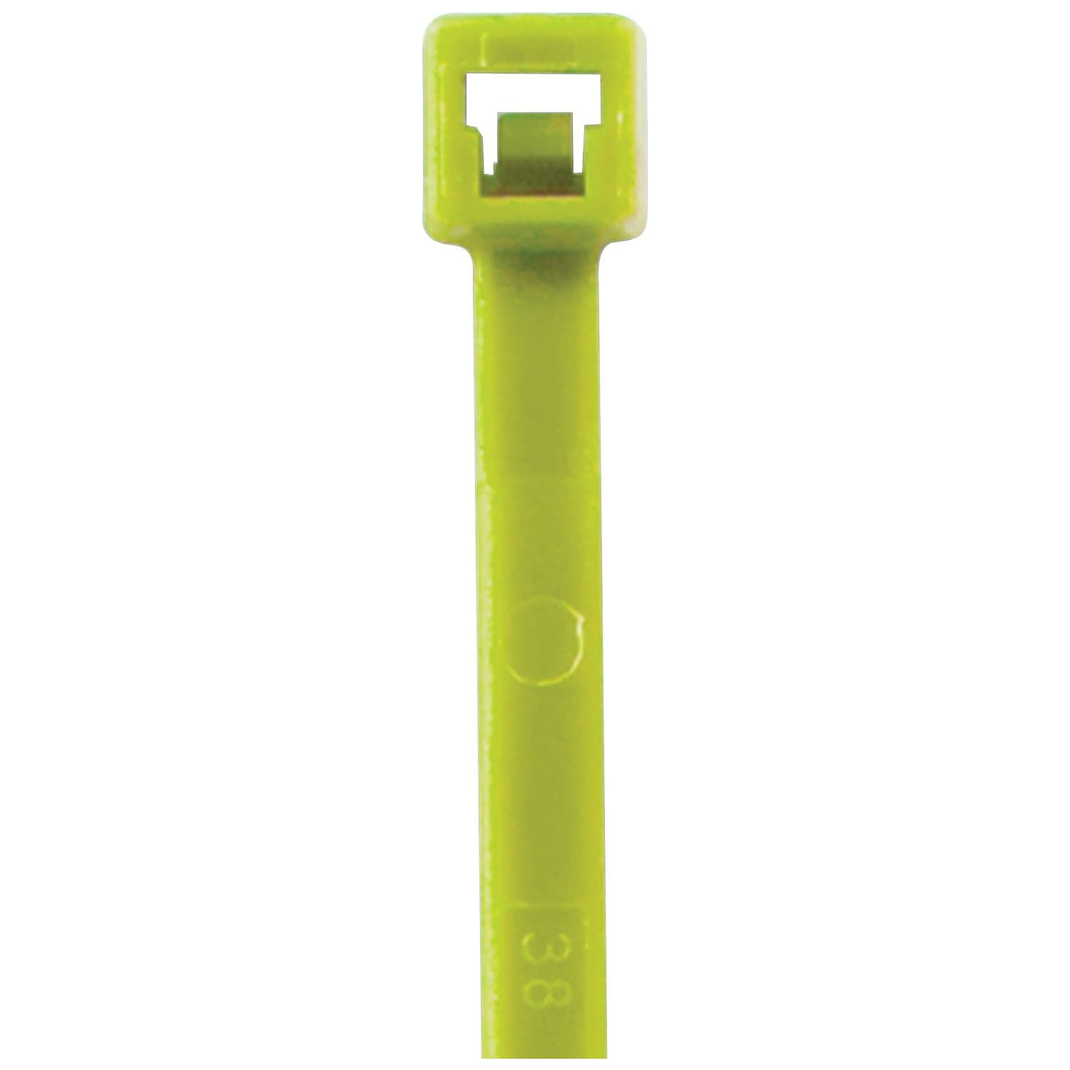 Ct115g 11 In. No.of 50 Fluorescent Green Cable Ties