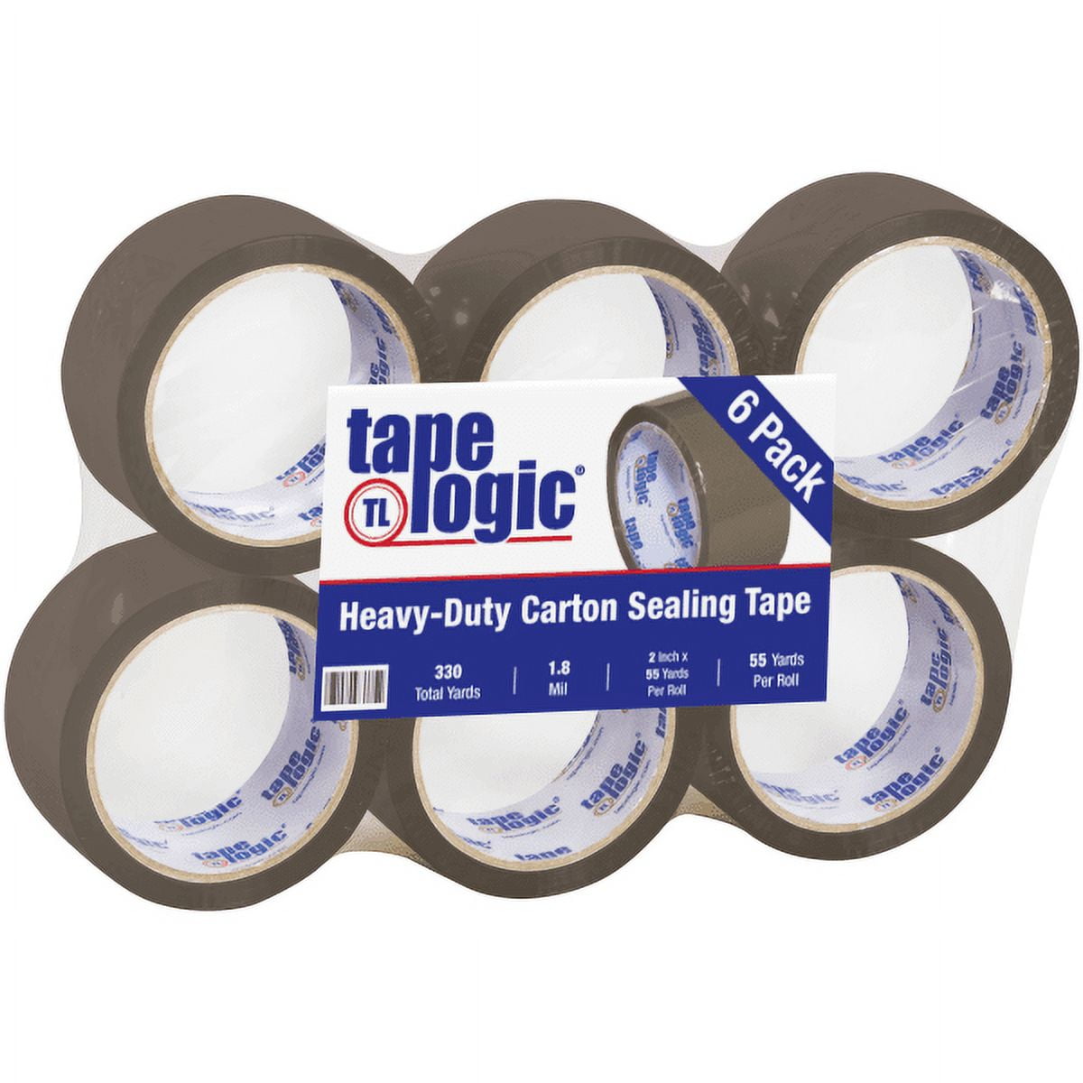 Tape Logic T901170t6pk 2 In. X 55 Yards Tan No.170 Industrial Tape - Pack Of 6
