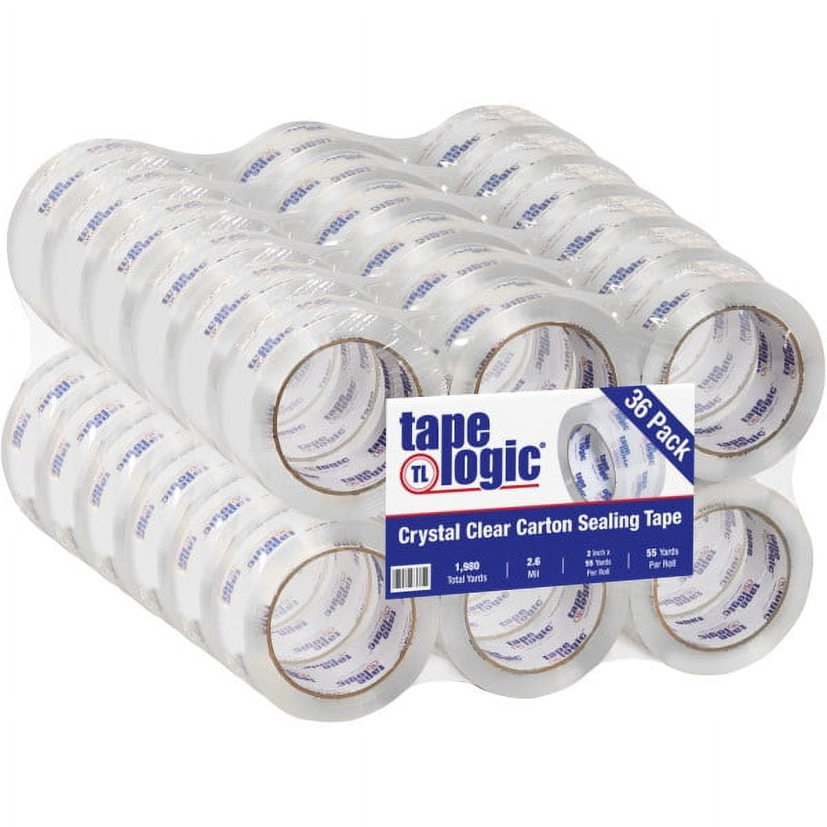 Tape Logic T901260cc 2 In. X 55 Yards Crystal Clear No.260cc Tape - Case Of 36