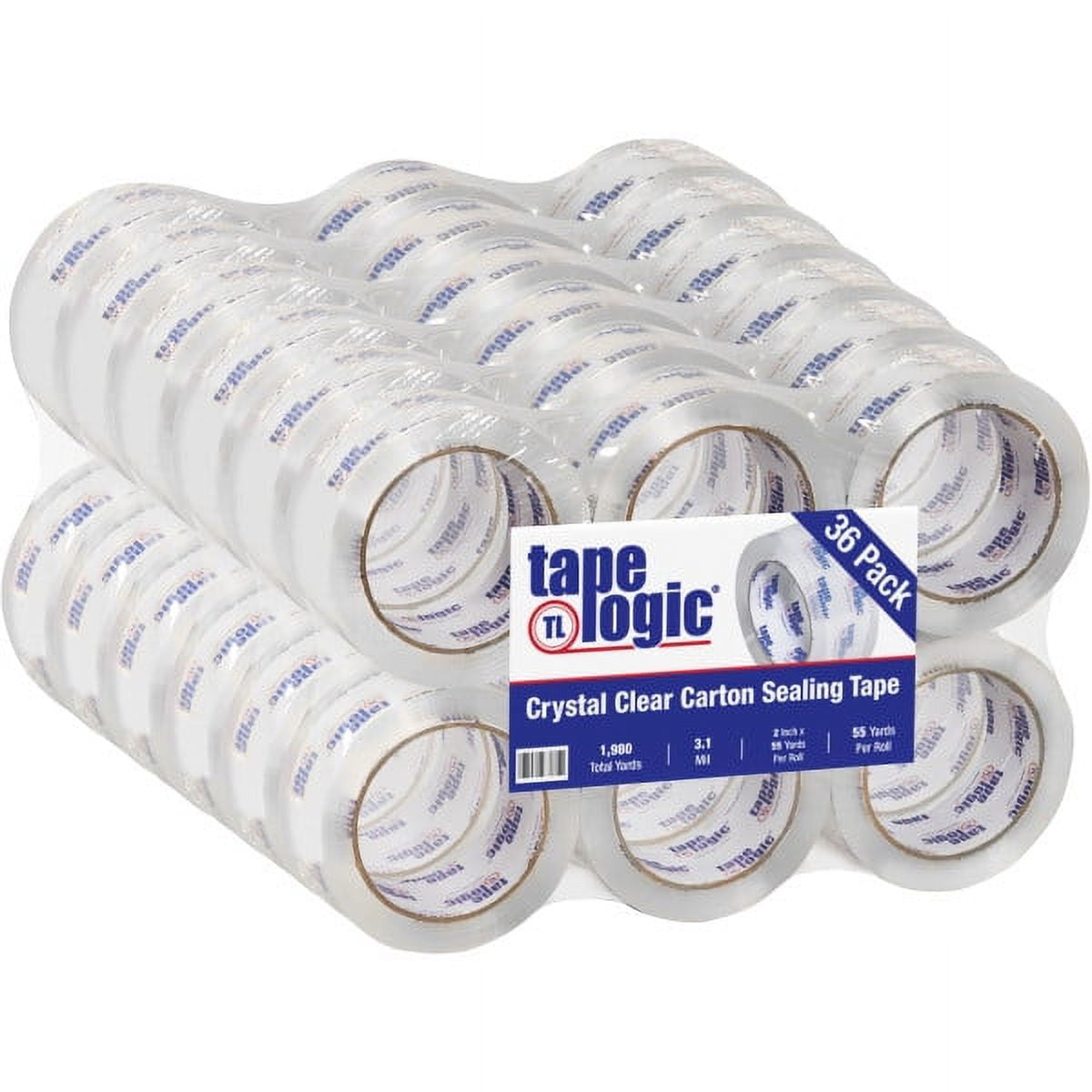 Tape Logic T901310cc 2 In. X 55 Yards Crystal Clear No.310cc Tape - Case Of 36