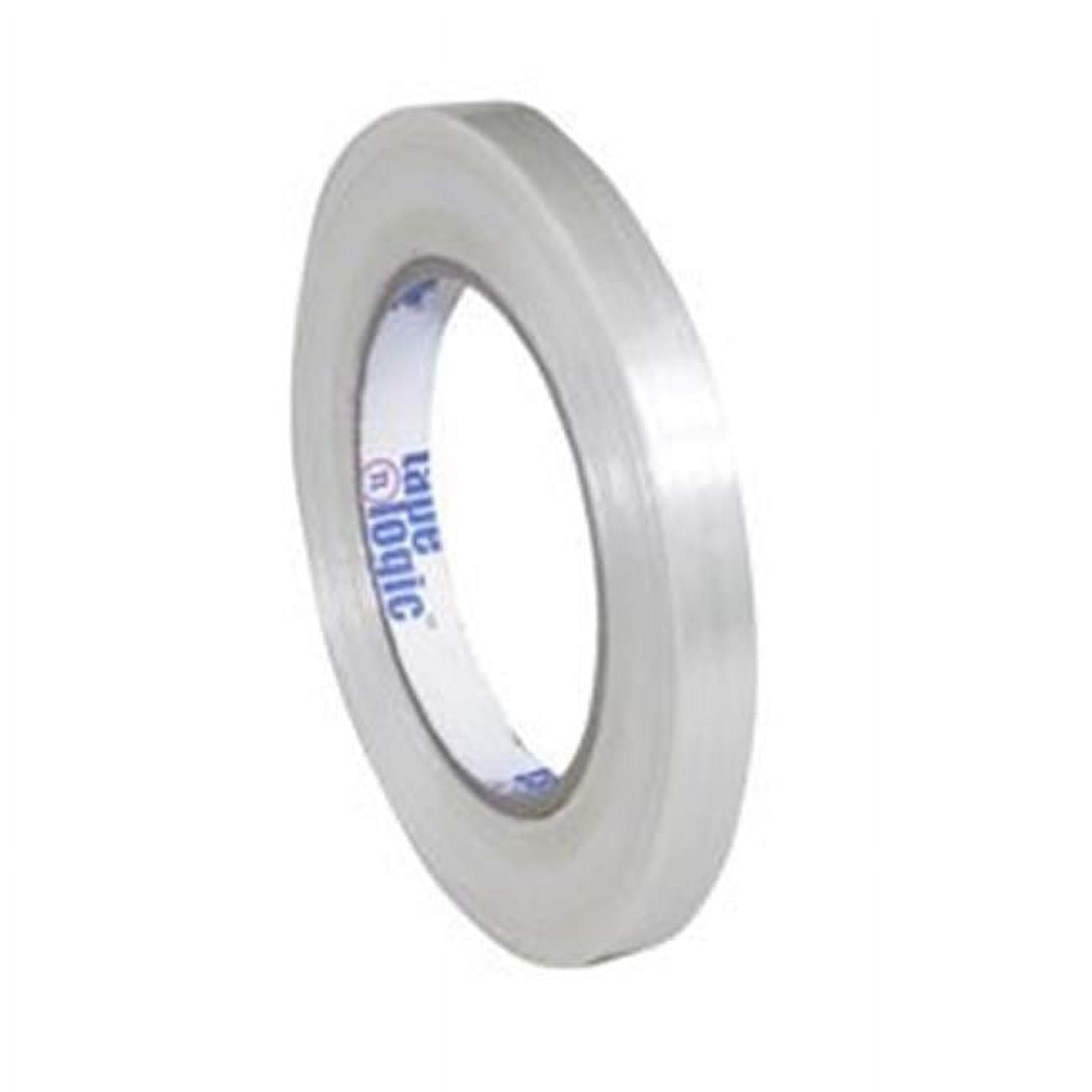 Tape Logic T9131500 0.50 In. X 60 Yards 1500 Strapping Tape, Clear - Case Of 72