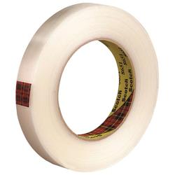 Scotch T9148651 0.75 In. X 60 Yards 8651 Strapping Tape, Clear - Case Of 48