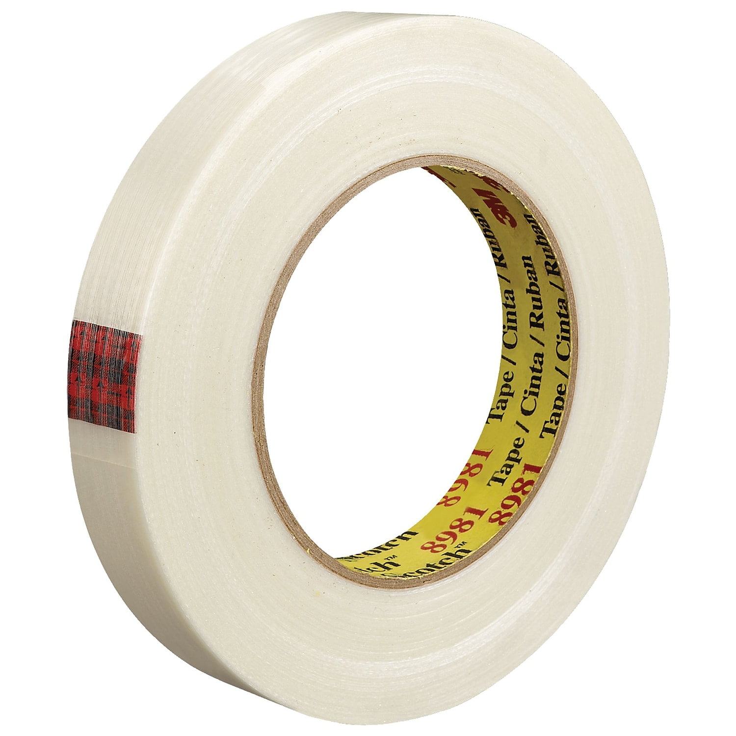 Scotch T914898112pk 0.75 In. X 60 Yards 8981 Strapping Tape, Clear - Pack Of 12