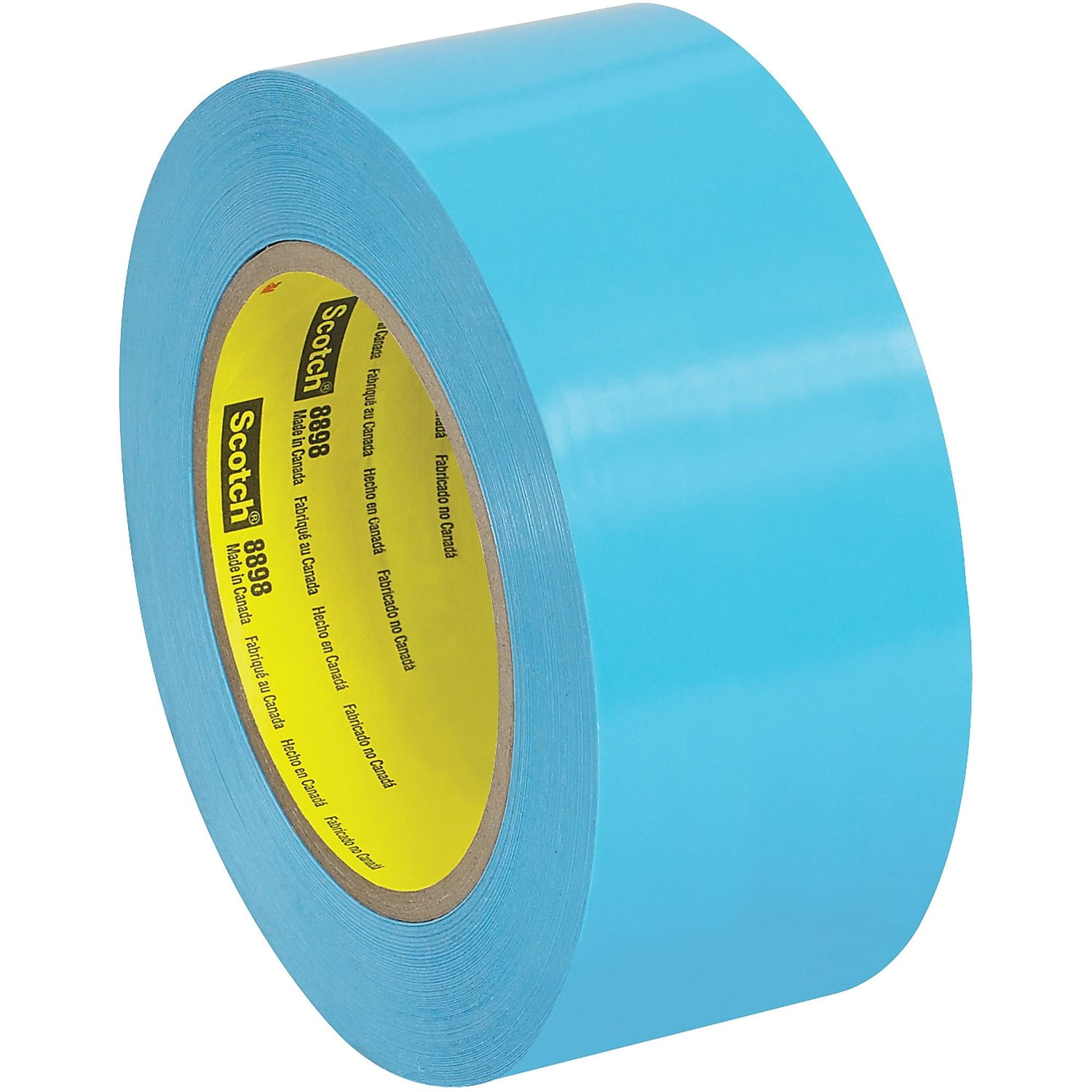 Scotch T9178898 2 In. X 60 Yards 8898 Poly Strapping Tape, Blue - Case Of 24