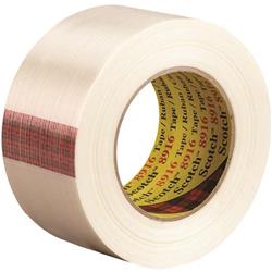 Scotch T917891612pk 2 In. X 60 Yards 8916 Strapping Tape, Clear - Pack Of 12