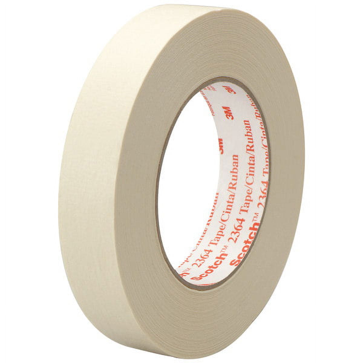 Scotch T935236412pk 1 In. X 60 Yards 2364 Masking Tape, Tan - Pack Of 12