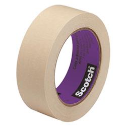 Scotch T9372040 2 In. X 60 Yards 2040 Masking Tape, Natural - Case Of 24