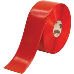 T94100r 4 In. X 100 Ft. Red Deluxe Safety Tape