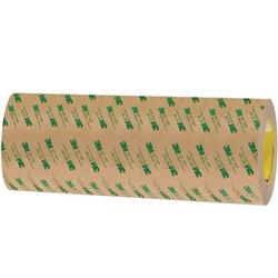T9612467mp 12 In. X 60 Yards 467mp Adhesive Transfer Tape Hand Rolls, Clear - Case Of 4