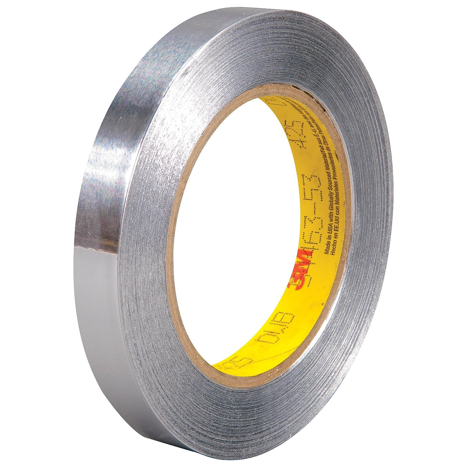 T9634251pk 0.50 In. X 60 Yards Aluminum Foil Tape, Silver