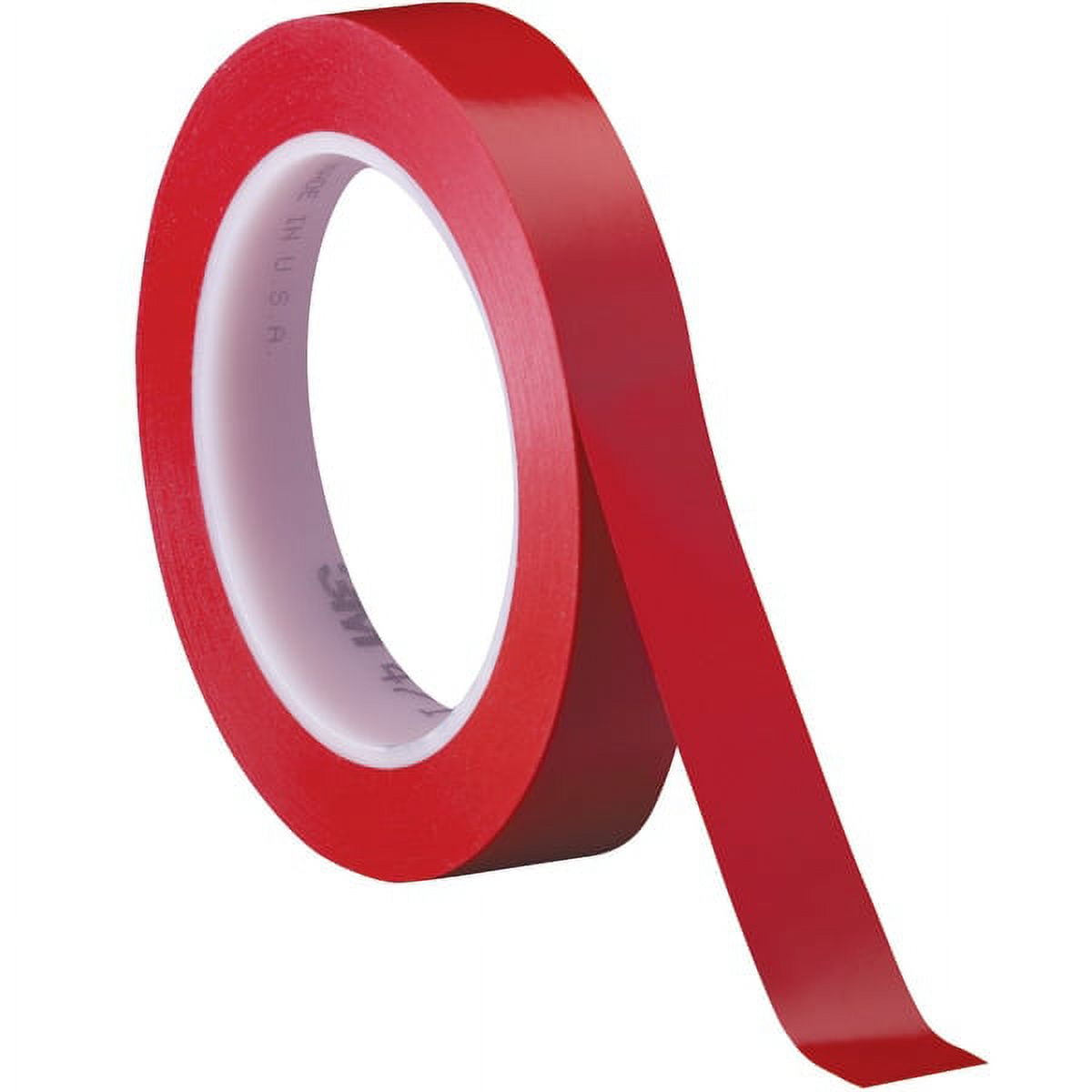 T9634713pkr 0.50 In. X 36 Yards Red 471 Vinyl Tape, Red - Pack Of 3