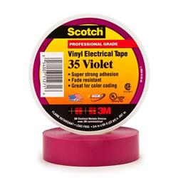 Scotch T964035v 0.75 In. X 66 Ft. Violet 35 Electrical Tape - Case Of 100