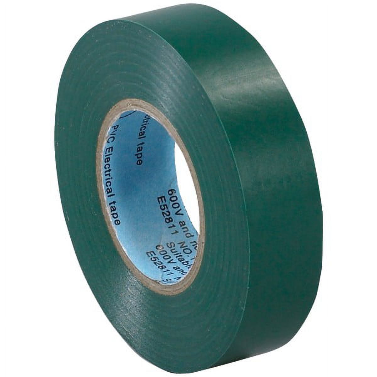 T964618g 0.75 In. X 20 Yards Green Electrical Tape - Case Of 200