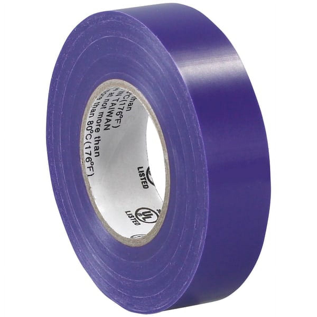 T964618m 0.75 In. X 20 Yards Purple Electrical Tape - Case Of 200