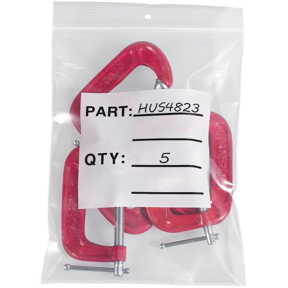 Pb12003 3 X 5 In. 4 Mil Parts Bags With Hang Holes - Pack Of 1000