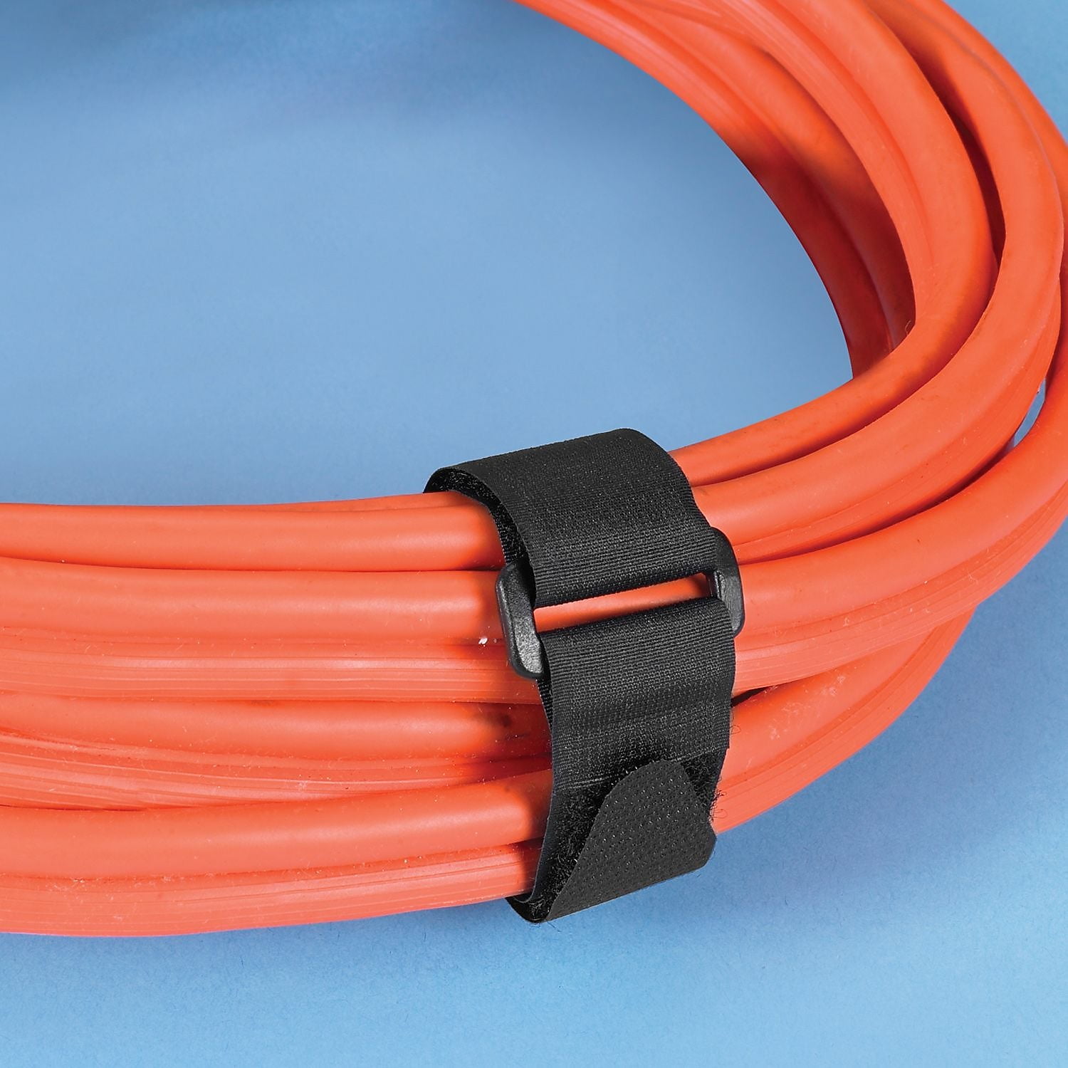 UPC 848109028422 product image for VEL185 1 x 18 in. Black Cloth Hook & Eye Brand Cinch Straps | upcitemdb.com