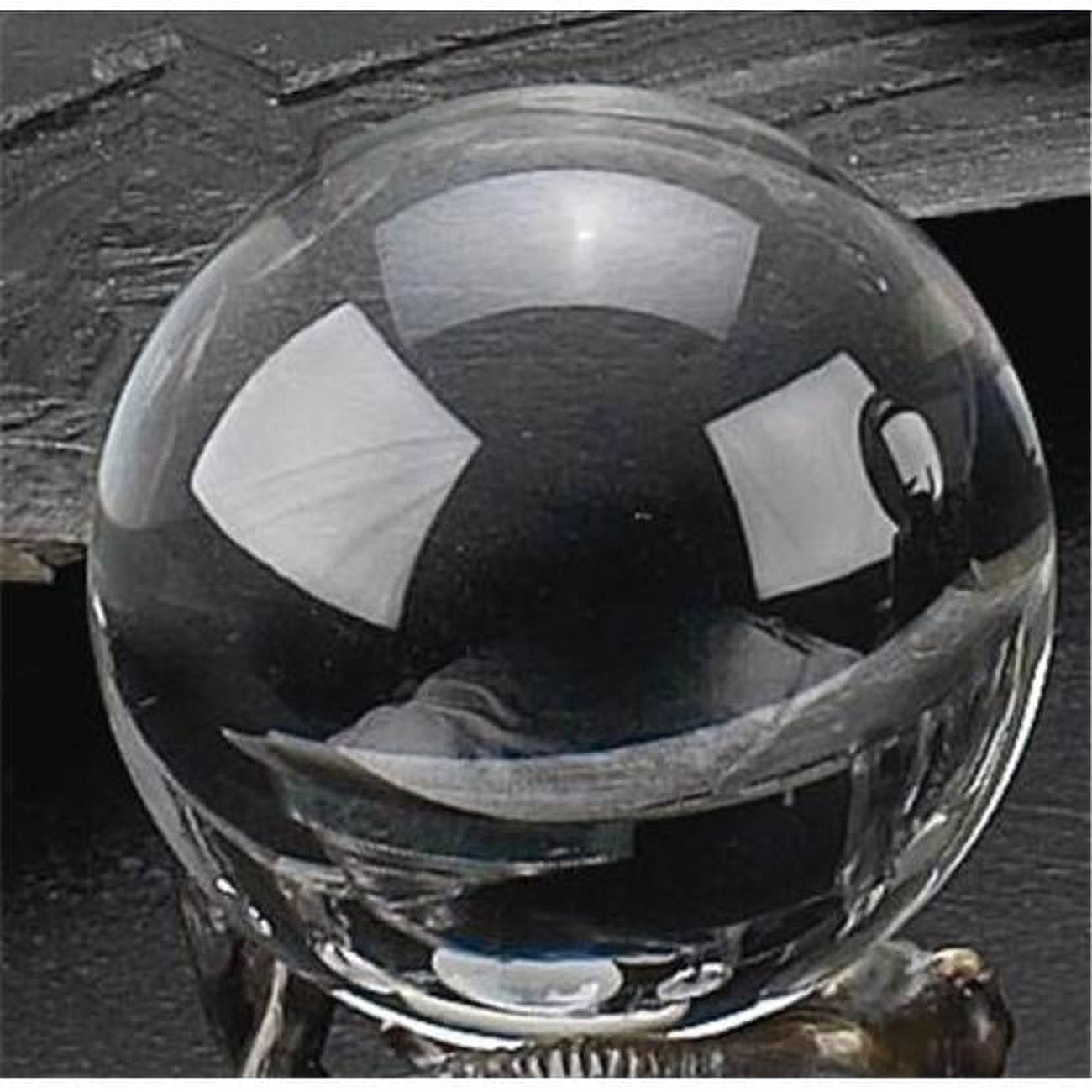 Bey-berk International R65c 4 In. Clear Glass Sphere, Clear