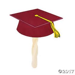 4690bu Adult Graduation Cap, Burgundy