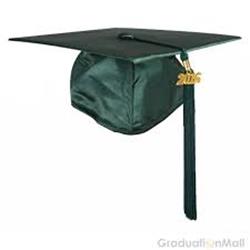4690gn Adult Graduation Cap, Green