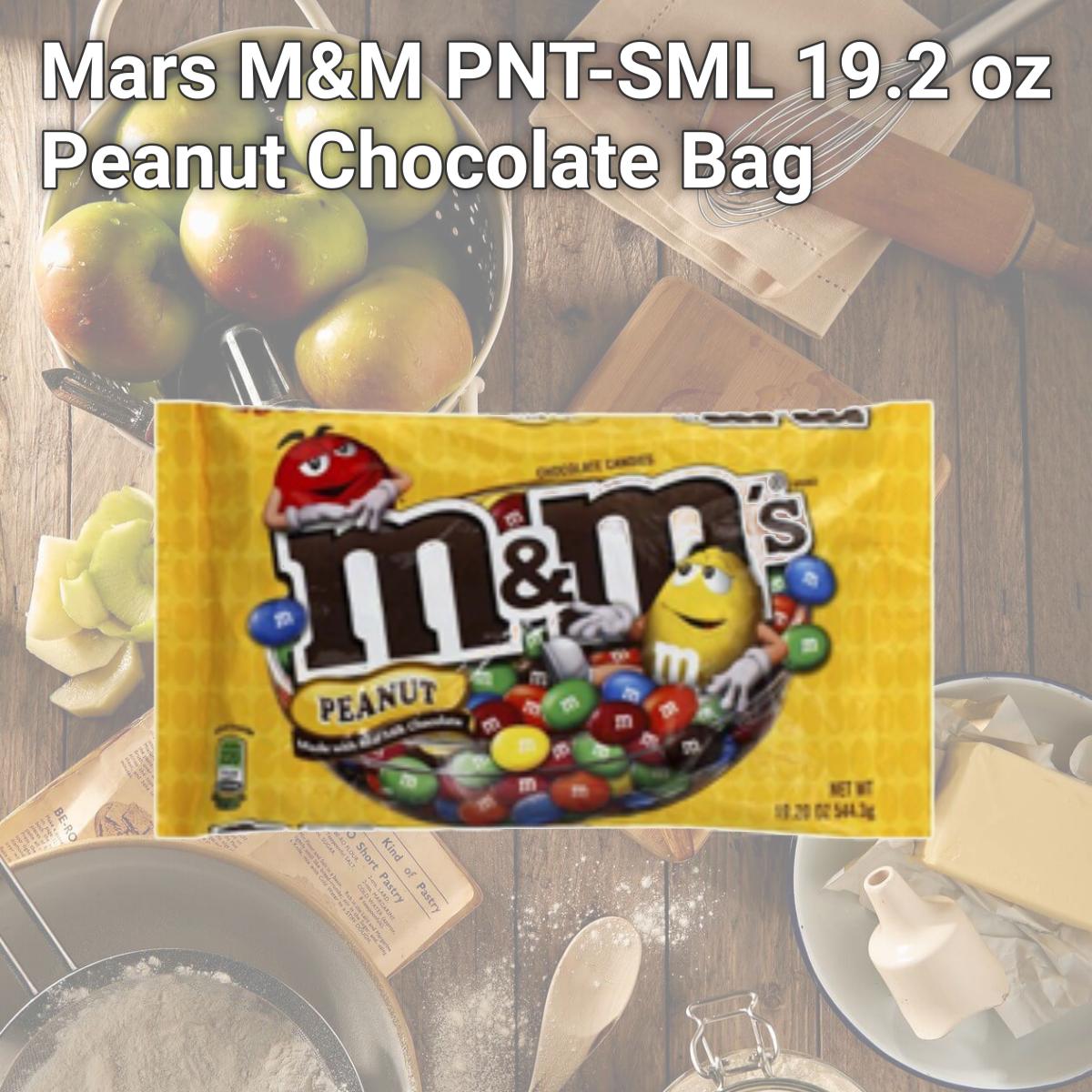 Picture of Mars M&M PNT-SML 19.2 oz Peanut Chocolate Bag