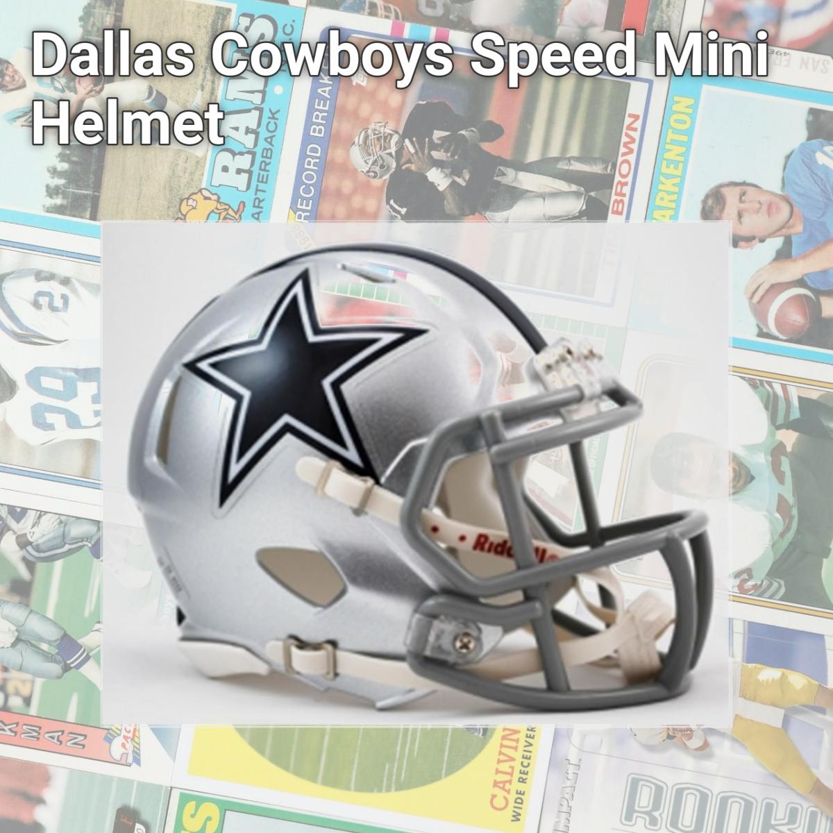 Picture of Dallas Cowboys Speed Mini Helmet