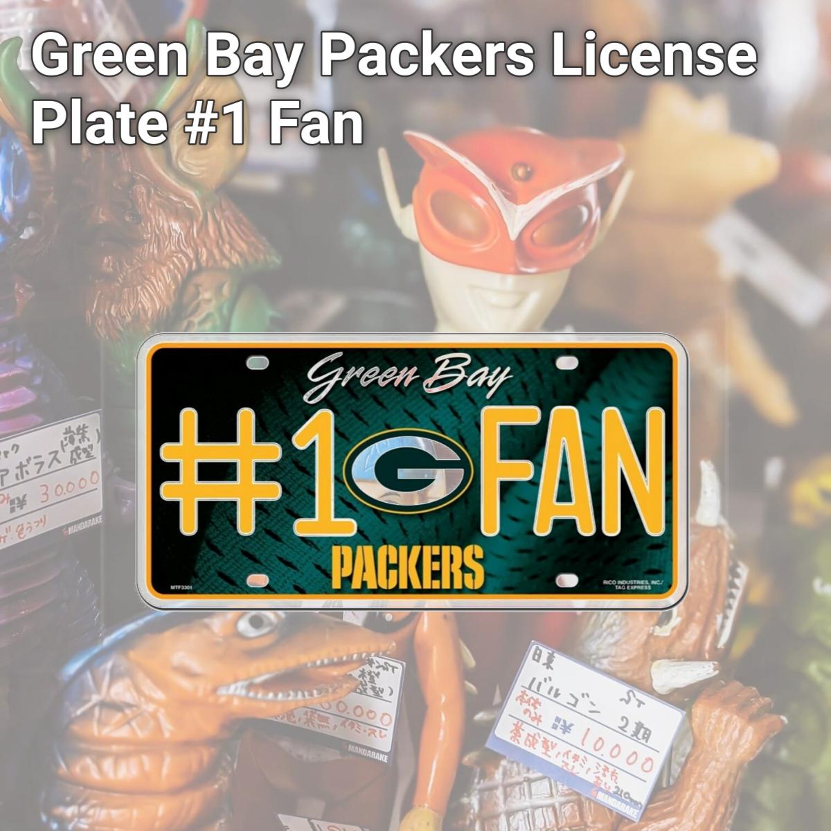 Picture of Green Bay Packers License Plate #1 Fan