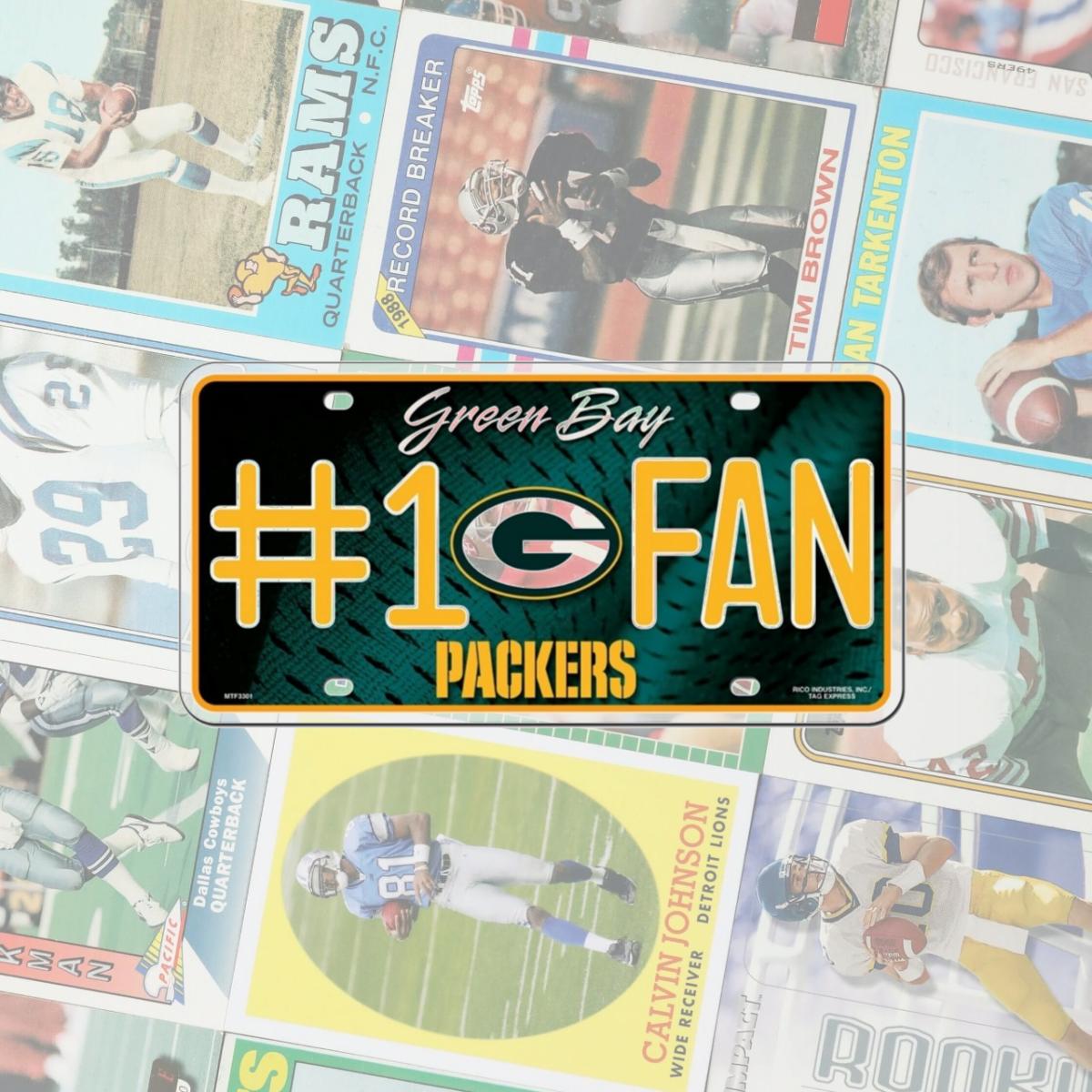 Picture of Green Bay Packers License Plate #1 Fan