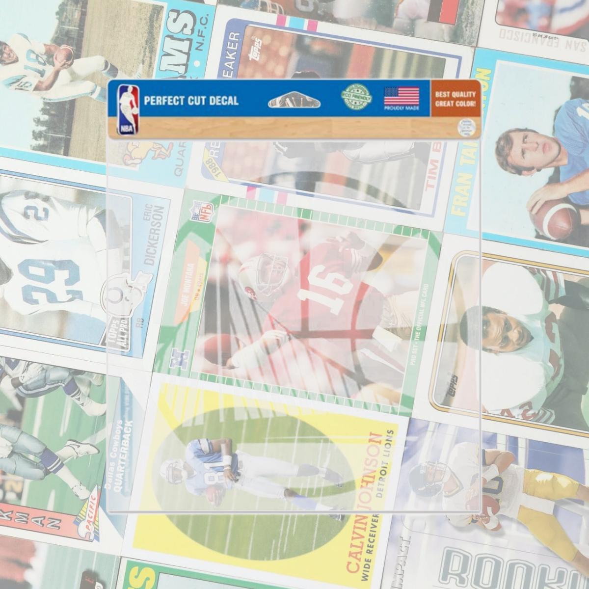 Picture of Golden State Warriors Decal 8x8 Die Cut White