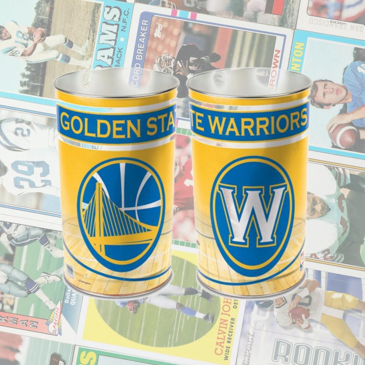 Picture of Golden State Warriors Wastebasket 15 Inch