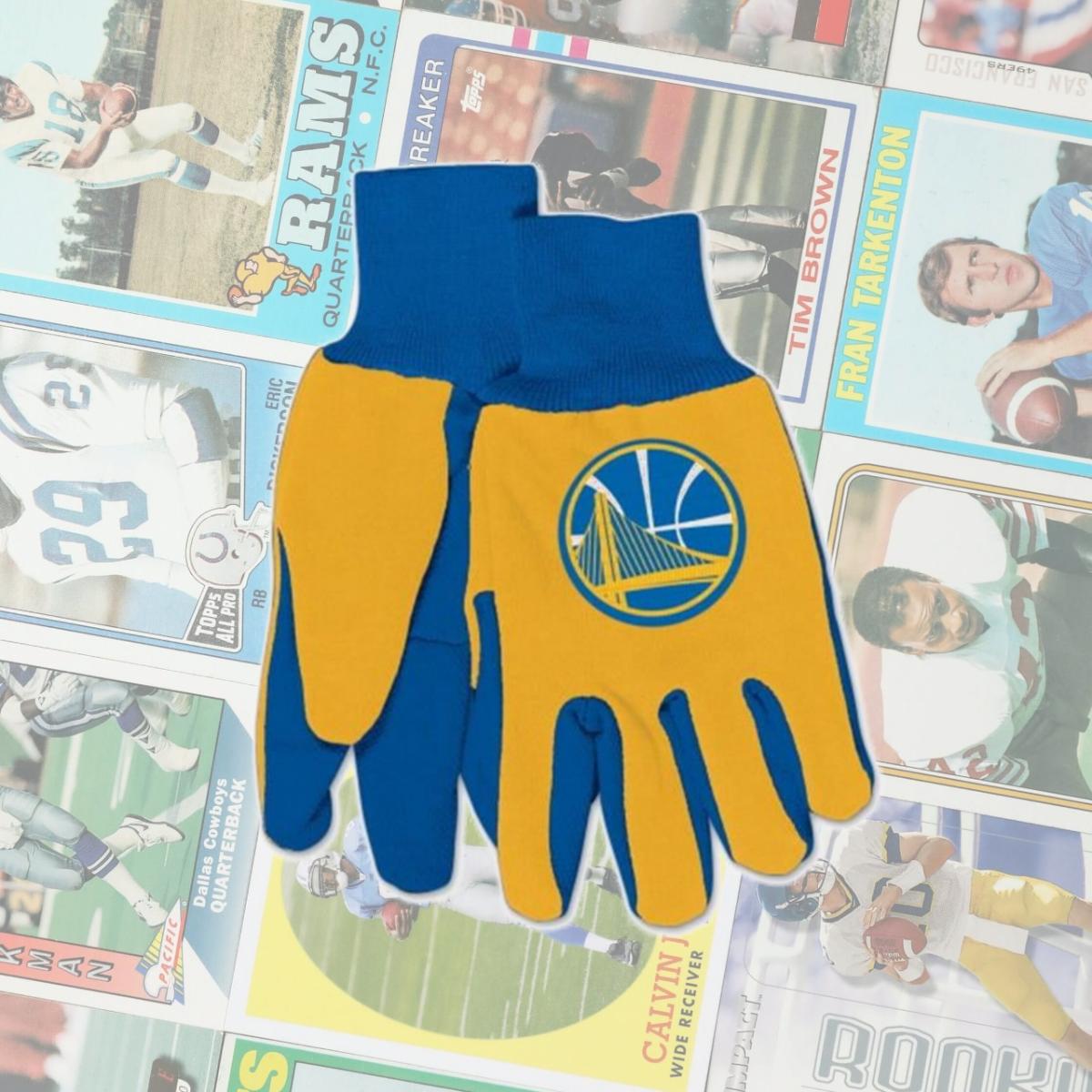 Picture of Golden State Warriors Two Tone Gloves - Adult