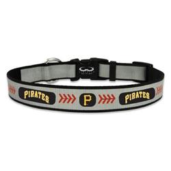 Pittsburgh Pirates Pet Collar Reflective Baseball Size Large