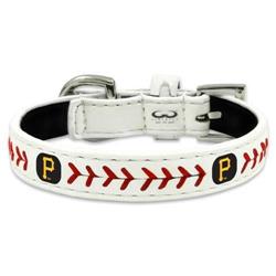 Pittsburgh Pirates Classic Leather Toy Baseball Collar _x000d_
