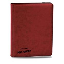 Premium 9 Pocket Pro Binder - Red