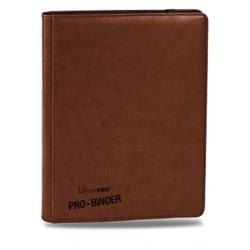 Premium 9 Pocket Pro Binder - Brown