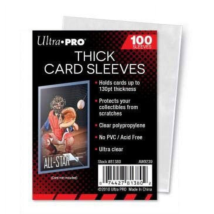 Ultra Pro Card Sleeve - Thick - (100 Per Pack)