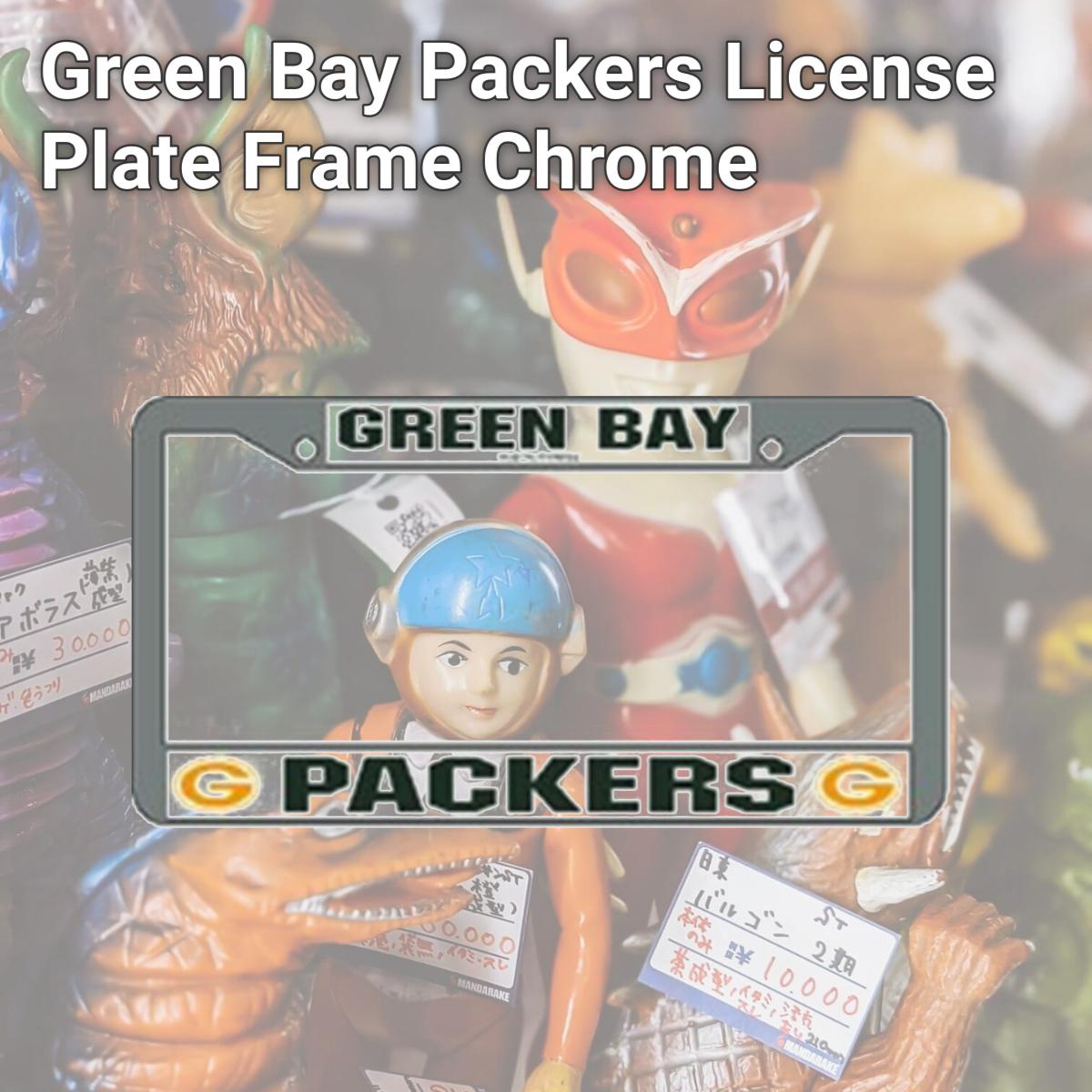 Picture of Green Bay Packers License Plate Frame Chrome
