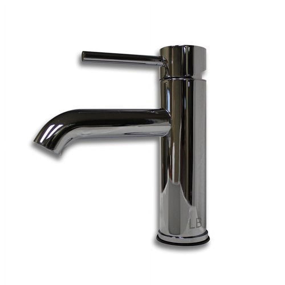 Sfcp 8 In. Single Stem Short Vanity Faucet - Chrome