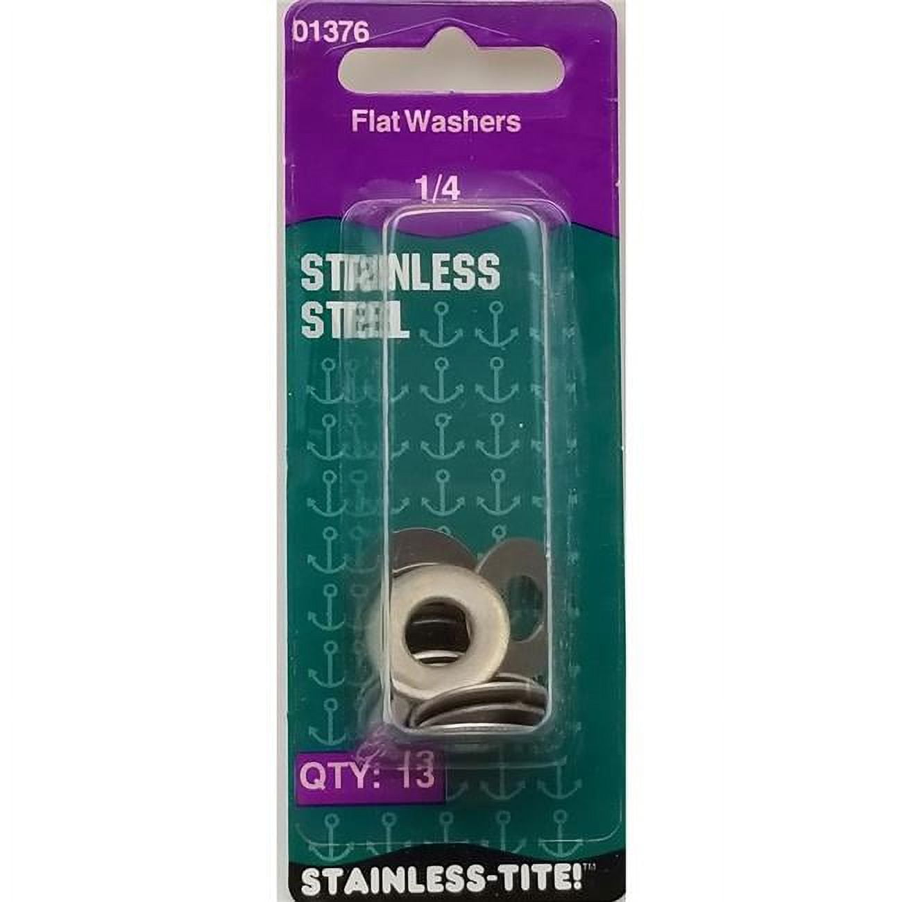 7401376 0.25 In. Stainless Steel Flat Washer
