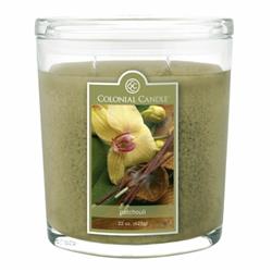 UPC 048019651318 product image for Colonial Candle CC022.3837 22 oz Scented Oval Jar Patchouli | upcitemdb.com