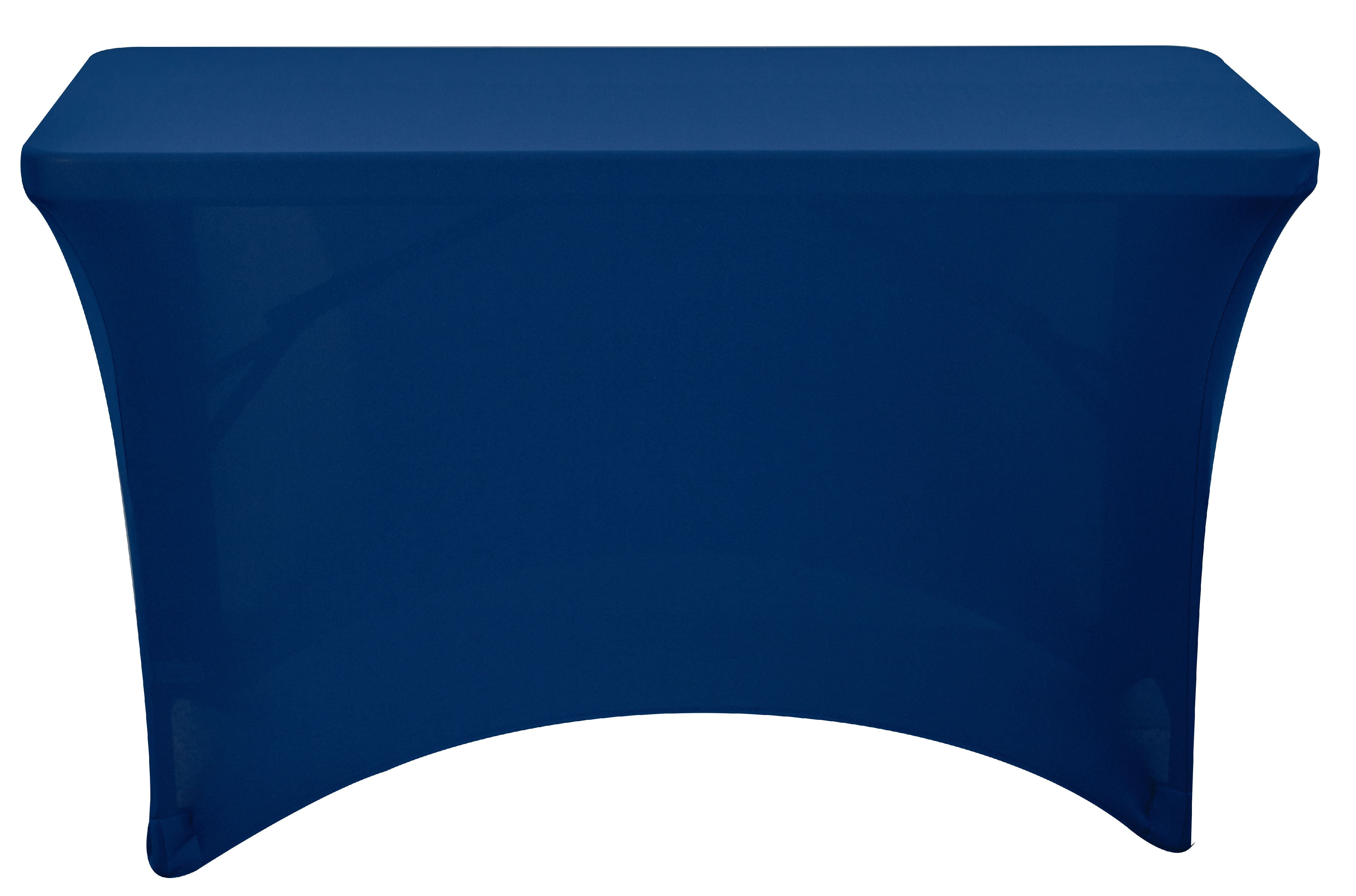 UPC 674785165164 product image for Iceberg 16516 4 ft. Stretch Fabric Table Cover, Blue | upcitemdb.com