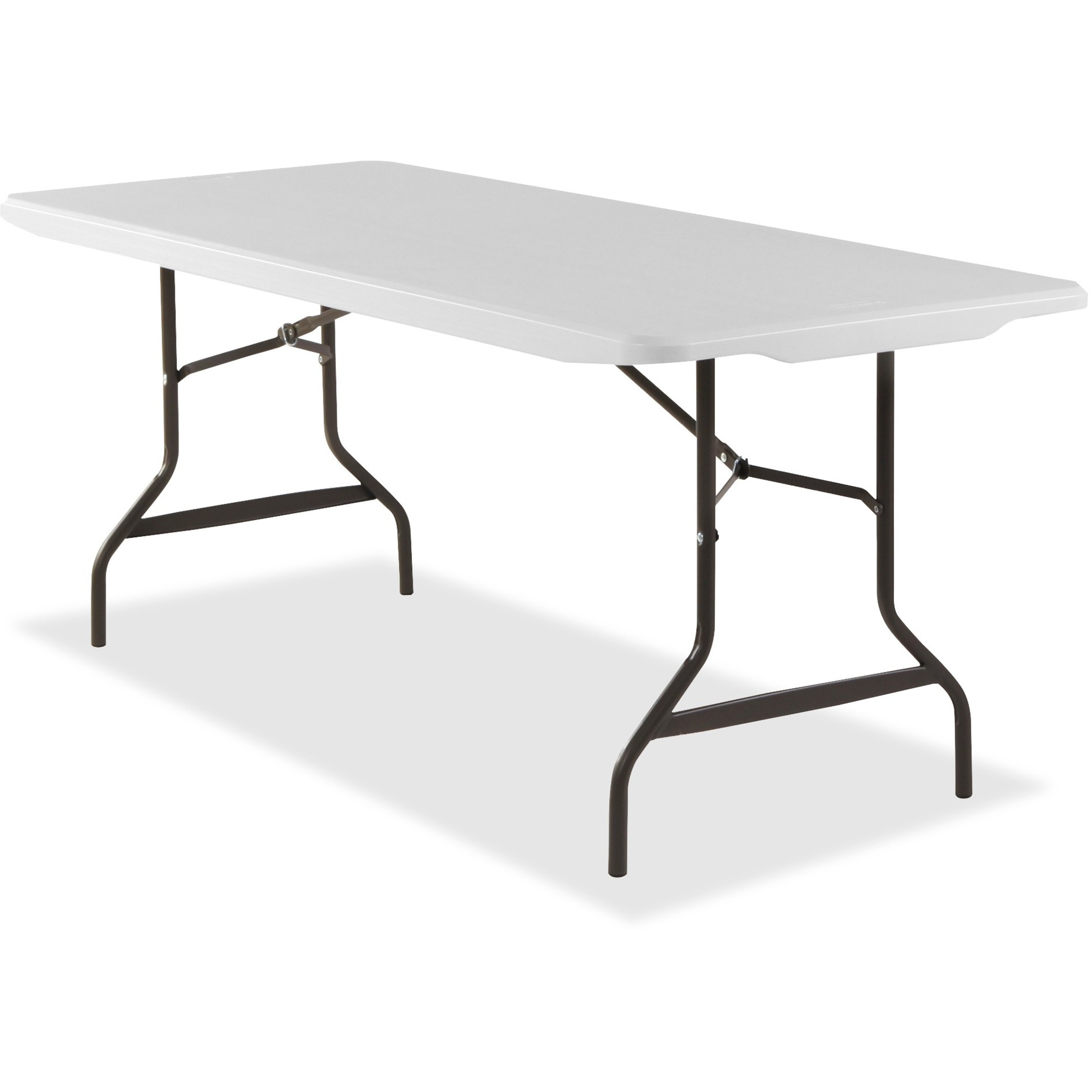 Iceberg 65533 30 X 96 In. Indestructable 500 Series Too Folding Table, Platinum