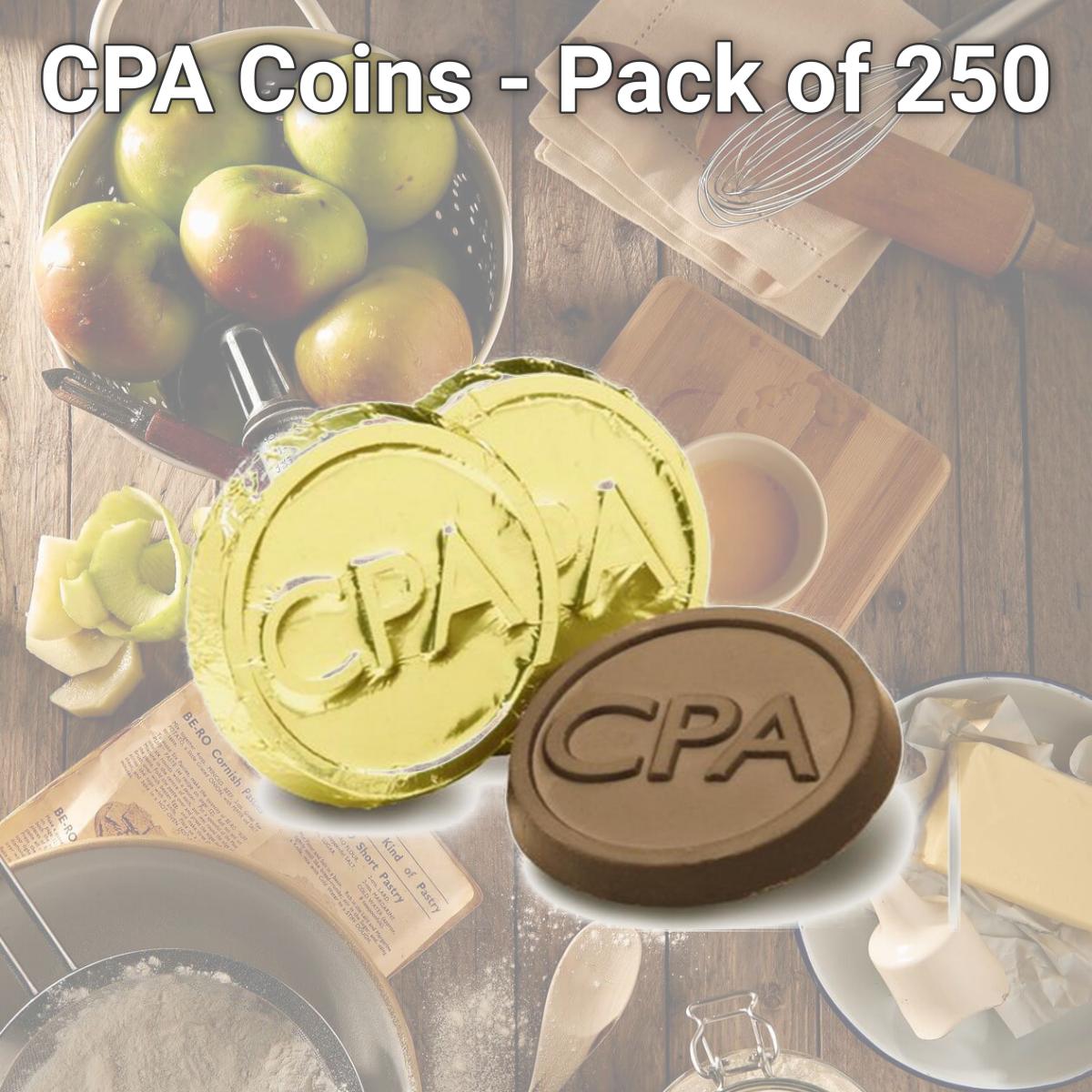 Picture of Chocolate Chocolate 325055 CPA Coins - Pack of 250