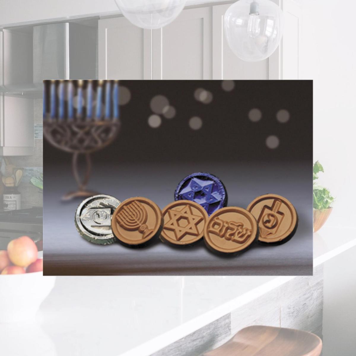 Picture of Chocolate Chocolate 325002 Happy Hanukkah Coins - Pack of 250