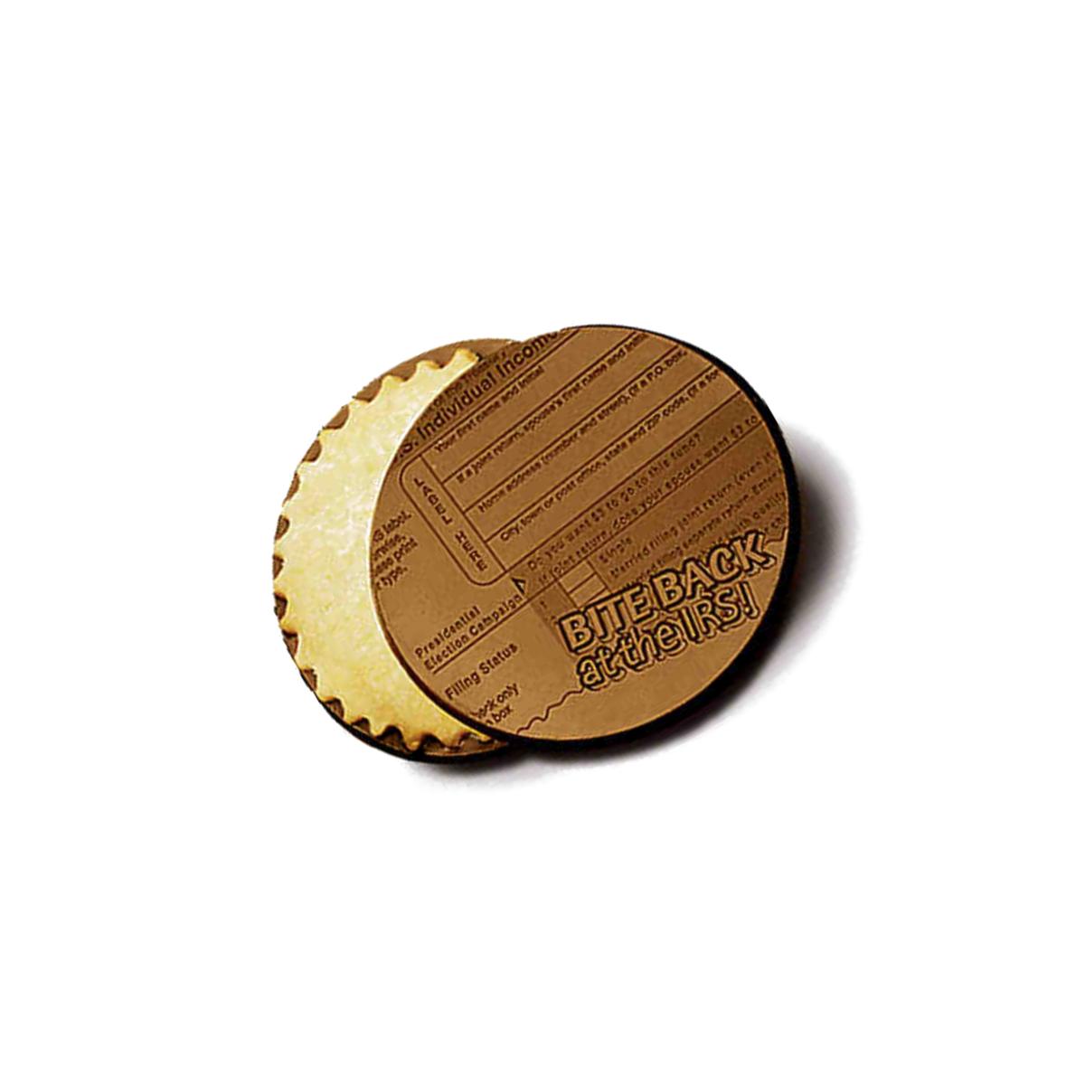 Picture of Chocolate Chocolate 320420 Bite Back at the IRS Cookie - Pack of 50