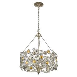 UPC 741142000038 product image for Trend Lighting TP10001ASL Vitozzi 3-Light Antique Silver Leaf Chandelier | upcitemdb.com