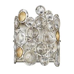 UPC 741142000069 product image for Trend Lighting TW40004ASL Vitozzi 1-Light Antique Silver Leaf Sconce | upcitemdb.com