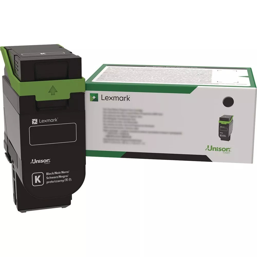 Lexmark LEX75M1XK0 CS632DWE Extra High Yield Return Program Standard Yield Black Toner Cartridge - Page Yield 20000