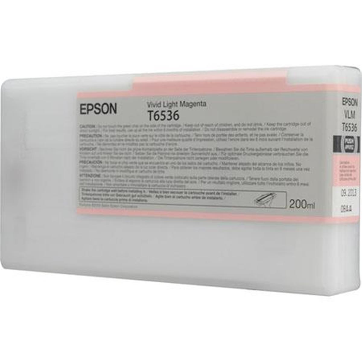 Epson EPST653600 Stylus Pro 4900 Standard Yield Ink Cartridge - Vivid Light Magenta