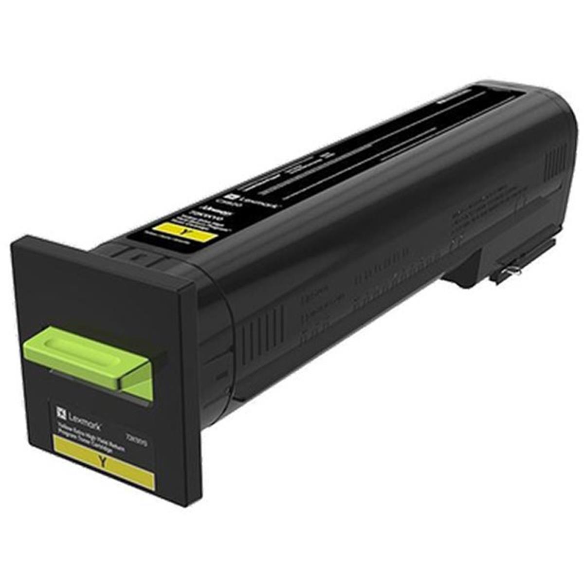 Lexmark LEX72K0XYG CS820DE GSA-Extra High Yield Yellow Return Program Toner Cartridge